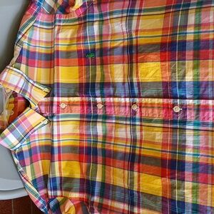 Ralph Lauren Multicolor Plaid Button Down Shirt
